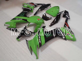 Kawasaki NINJA ZX10R 2008-2010 Injection ABS Fairing - Monster - Black Green - MFS4070